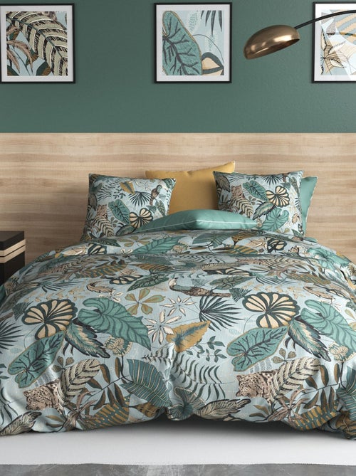 Printed Duvet Cover Set + 2 Pillowcases - Double - Kiabi