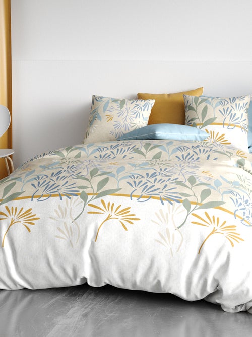 Printed Duvet Cover Set + 2 Pillowcases - Double - Kiabi