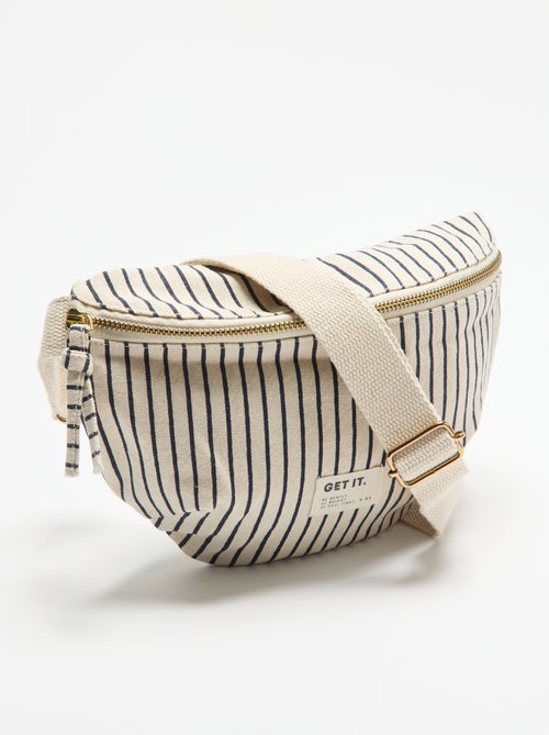 Printed Fabric Belt Bag - Kiabi