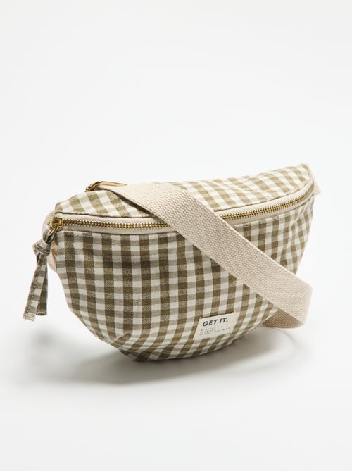 Printed Fabric Belt Bag - Kiabi