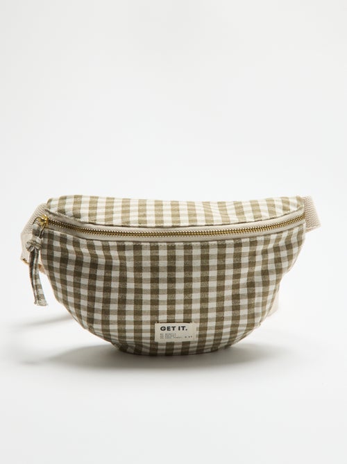 Printed Fabric Belt Bag - Kiabi