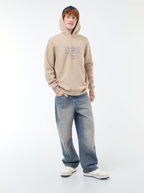 Printed Fleece Sweatshirt - Kiabi