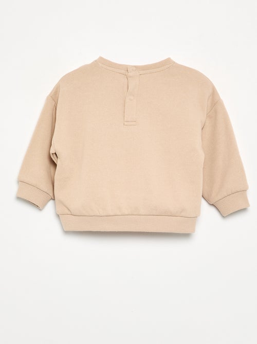 Printed Fleece Sweatshirt - Kiabi