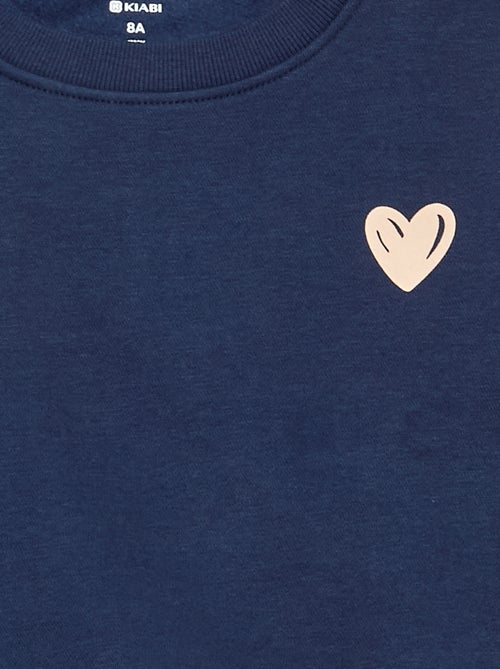 Printed Fleece Sweatshirt - Kiabi