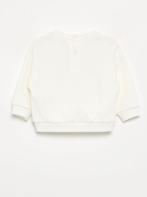 Printed Fleece Sweatshirt - Kiabi