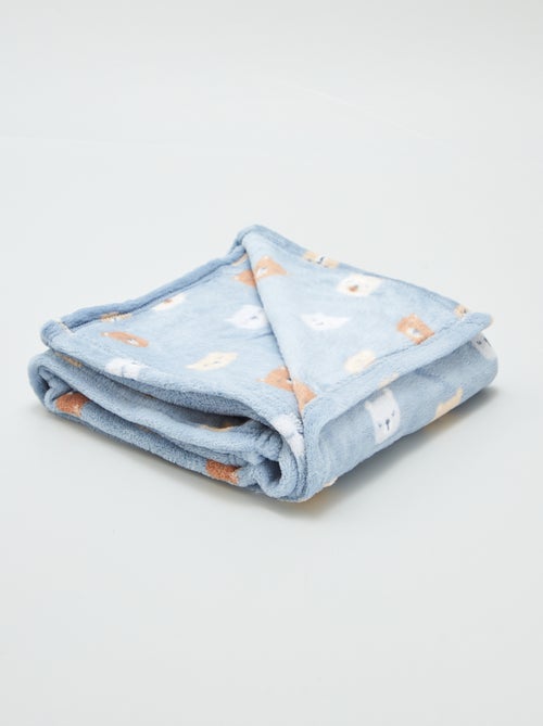 Printed Fleece/Plush Blanket - Kiabi