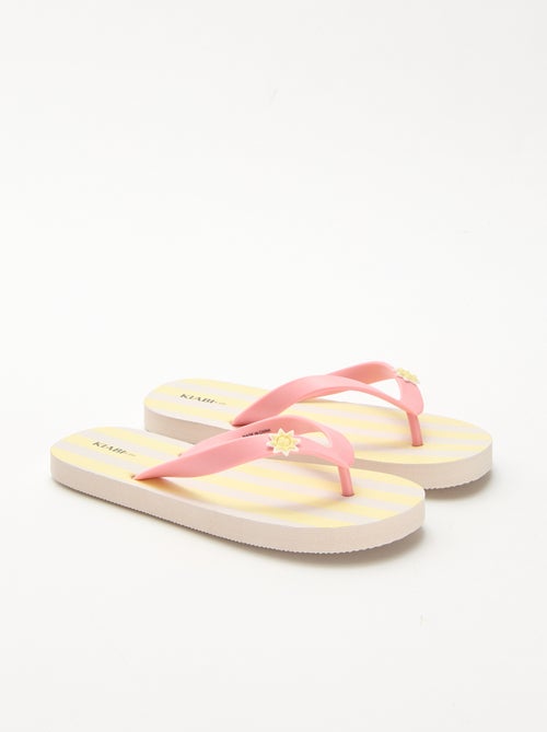 Printed Flip-Flops - Kiabi Printed Flip-Flops - Kiabi