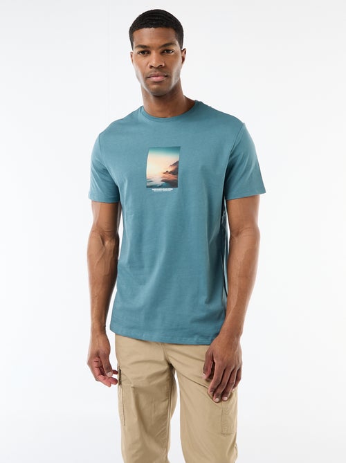 Printed Graphic T-shirt - Kiabi