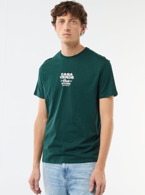 Printed Graphic T-shirt - Kiabi