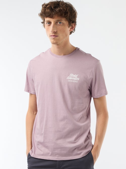 Printed Graphic T-shirt - Kiabi