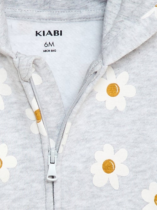 Printed Hooded Sweatshirt - Kiabi