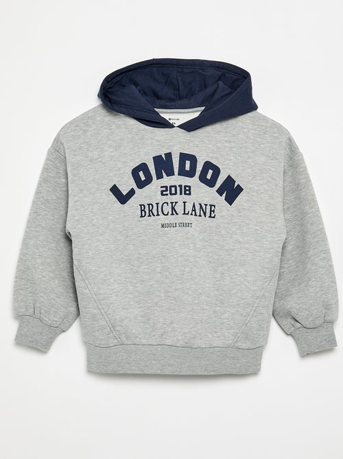 Printed Hoodie - Kiabi