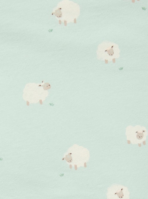 Printed Jersey Cotton Blanket - Kiabi