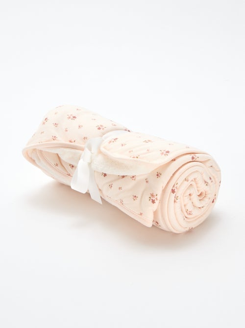 Printed Jersey Cotton Blanket - Kiabi