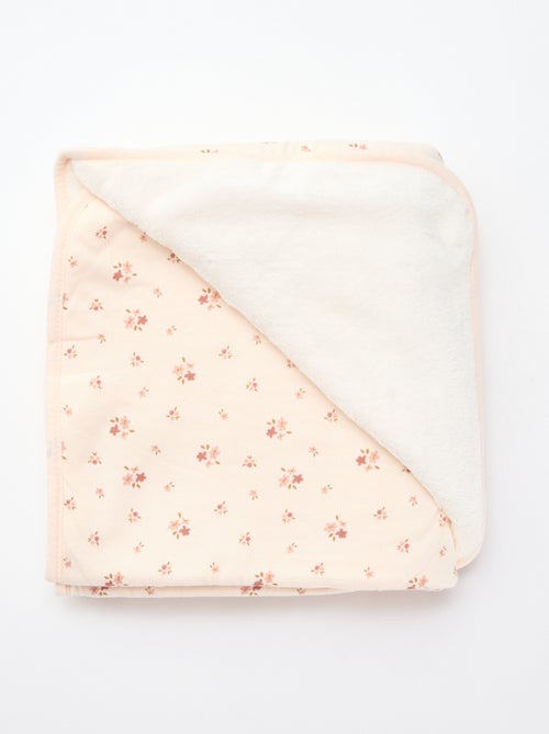 Printed Jersey Cotton Blanket - Kiabi