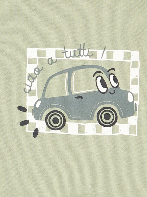 Printed Lightweight Fleece Sweatshirt - Kiabi