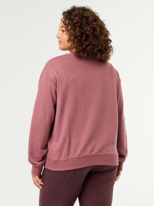 Printed Lightweight French Terry Sweatshirt - Kiabi