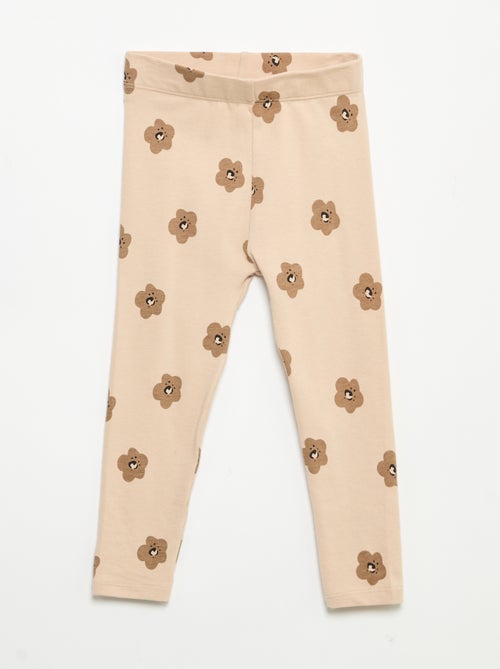 Printed Long Leggings - Kiabi Printed Long Leggings - Kiabi