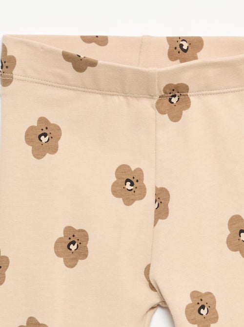 Printed Long Leggings - Kiabi Printed Long Leggings - Kiabi
