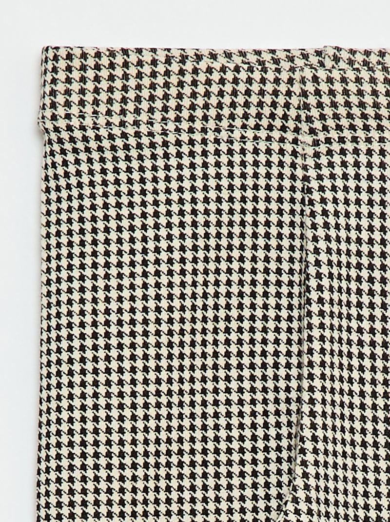 Printed Long Leggings White - Kiabi