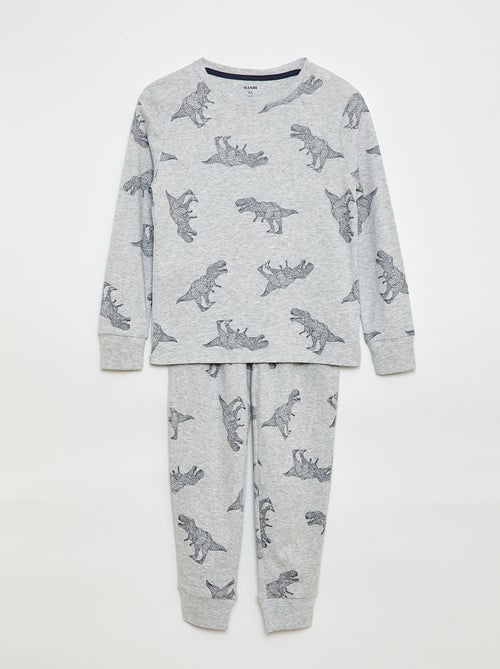 Printed Long Pyjama Set - 2 pieces - Kiabi