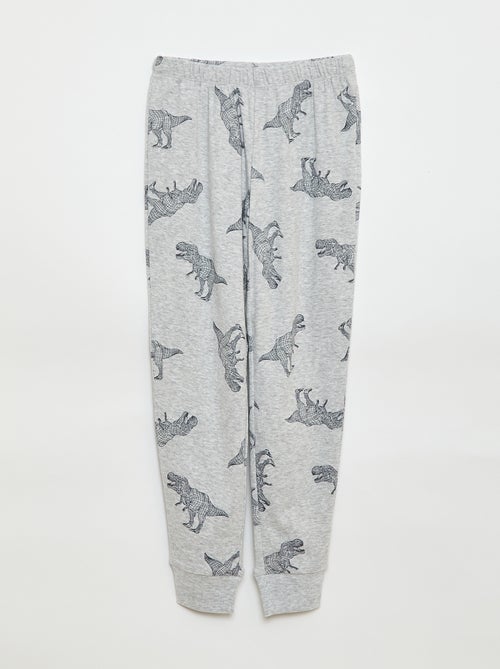 Printed Long Pyjama Set - 2 pieces - Kiabi