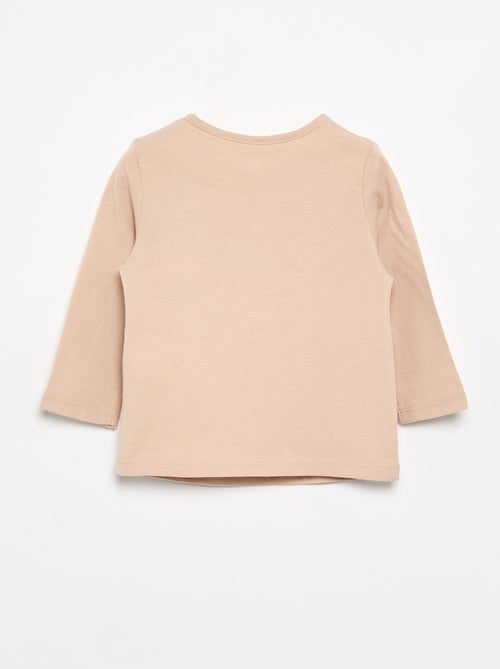 Printed Long-Sleeved T-shirt - Kiabi