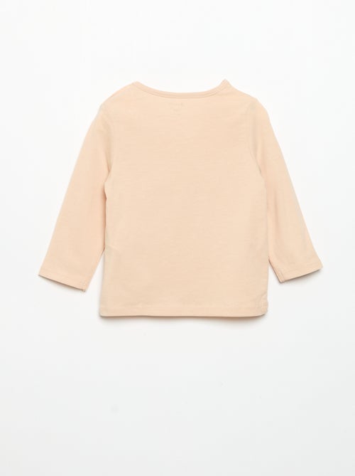 Printed Long-Sleeved T-shirt - Kiabi