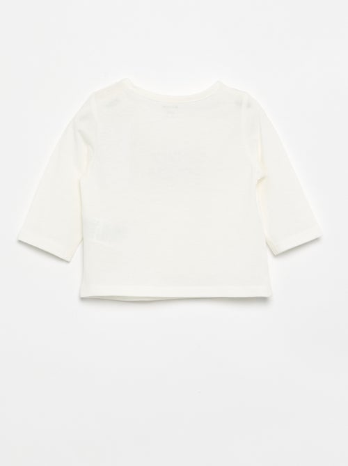Printed Long-Sleeved T-Shirt - Kiabi