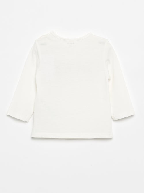 Printed Long-Sleeved T-shirt - Kiabi