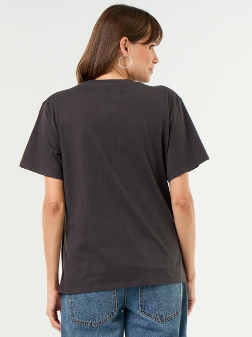 Printed maternity t-shirt - Kiabi