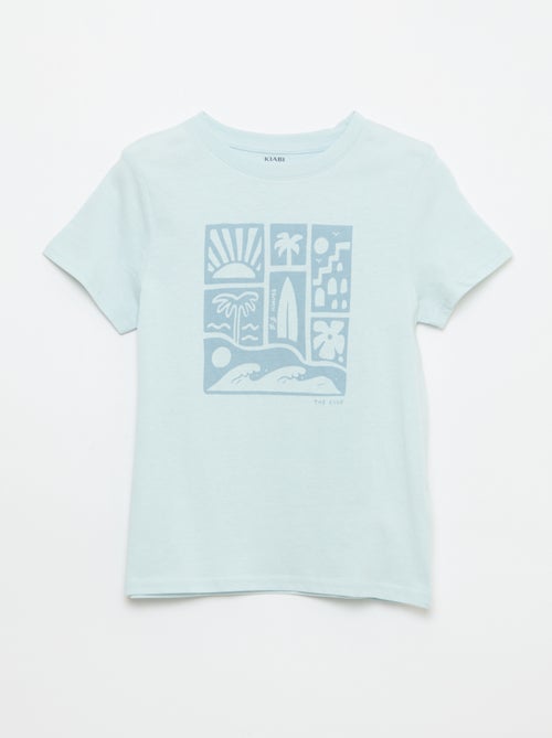 Printed Message T-Shirt - Kiabi