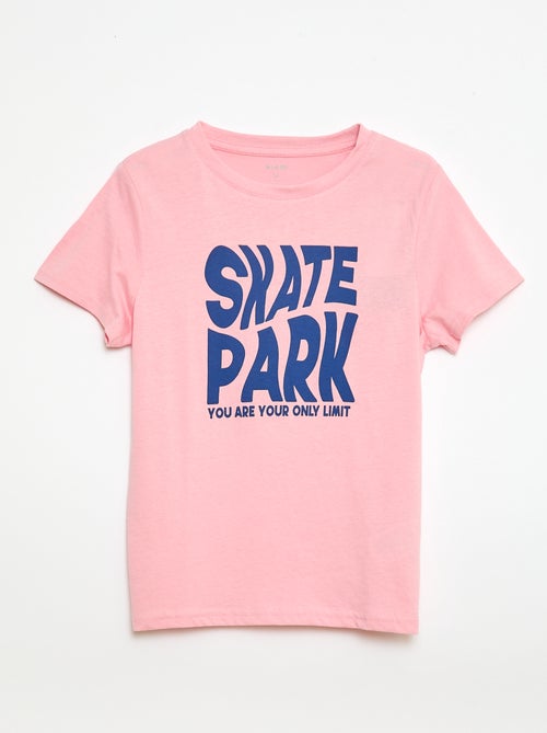Printed Message T-Shirt - Kiabi