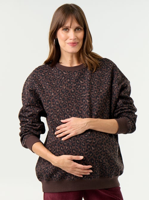 Printed Nursing Sweatshirt - Kiabi