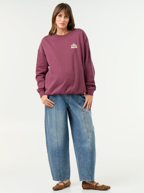 Printed Nursing Sweatshirt - Kiabi