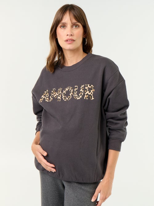 Printed Nursing Sweatshirt - Kiabi