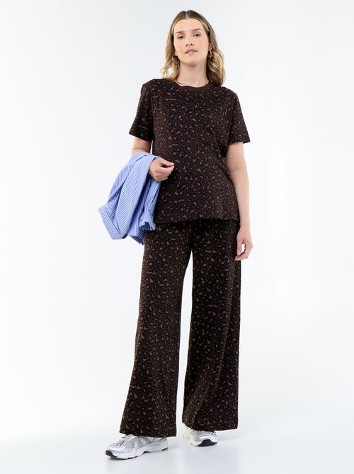 Printed nursing t-shirt - Kiabi