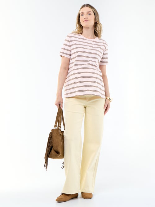 Printed nursing t-shirt - Kiabi