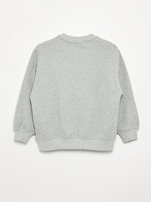 Printed Oversized Sweatshirt - Kiabi