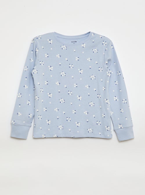 Printed Pajama Set - T-shirt + Pants - 2 pieces - Kiabi