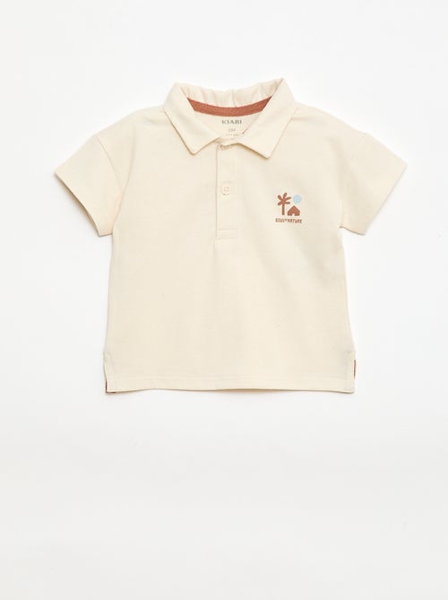 Printed Polo T-shirt - Kiabi