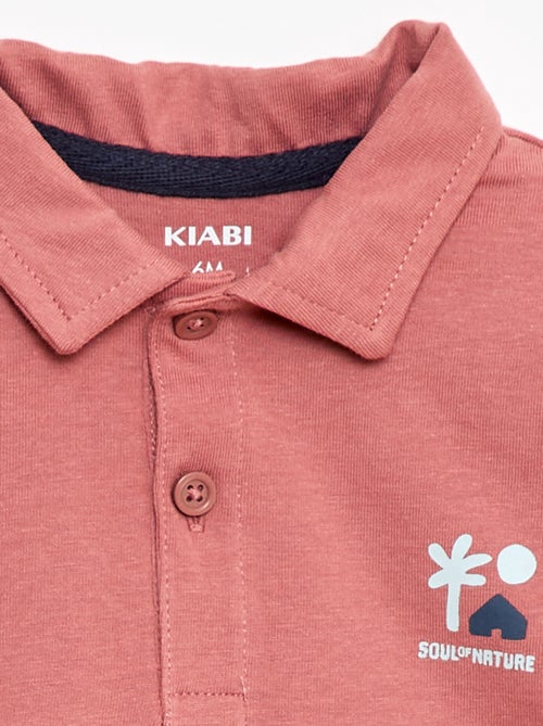 Printed Polo T-shirt - Kiabi
