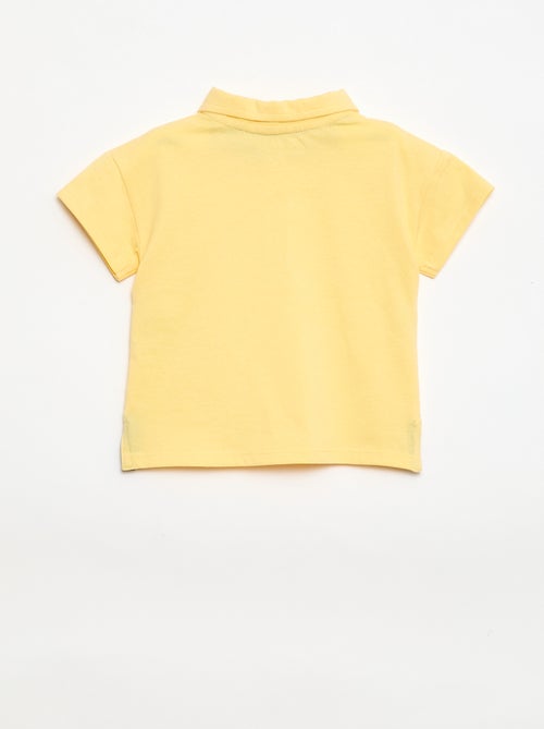 Printed Polo T-shirt - Kiabi