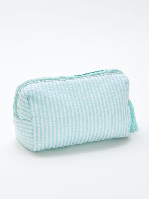 Printed Pouch with Zip Opening - Kiabi