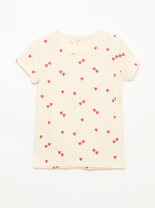 Printed Short Pajama Set - 2 pieces - Kiabi