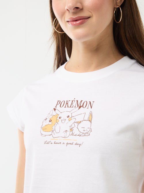 Printed Short-Sleeve 'Pokémon' T-Shirt - Kiabi