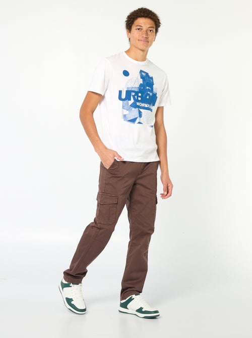 Printed Short-Sleeve T-Shirt - Kiabi