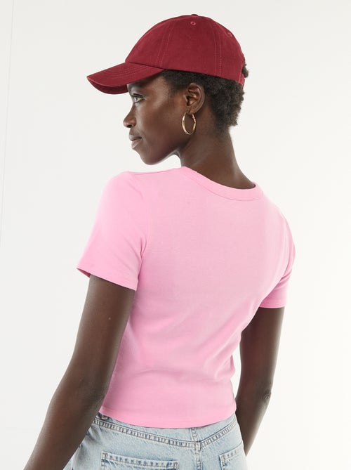 Printed Short-Sleeve T-Shirt with Design - Kiabi