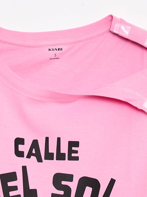 Printed Short-Sleeved T-shirt - Easy-to-Dress Collection - Kiabi