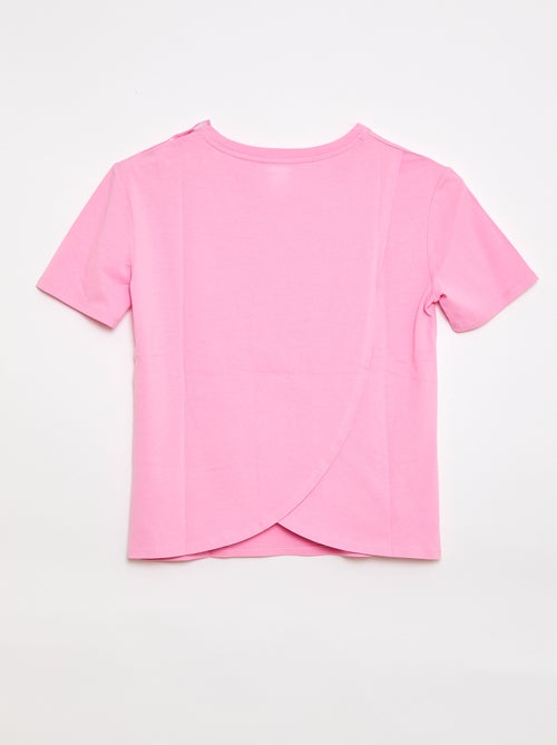 Printed Short-Sleeved T-shirt - Easy-to-Dress Collection - Kiabi